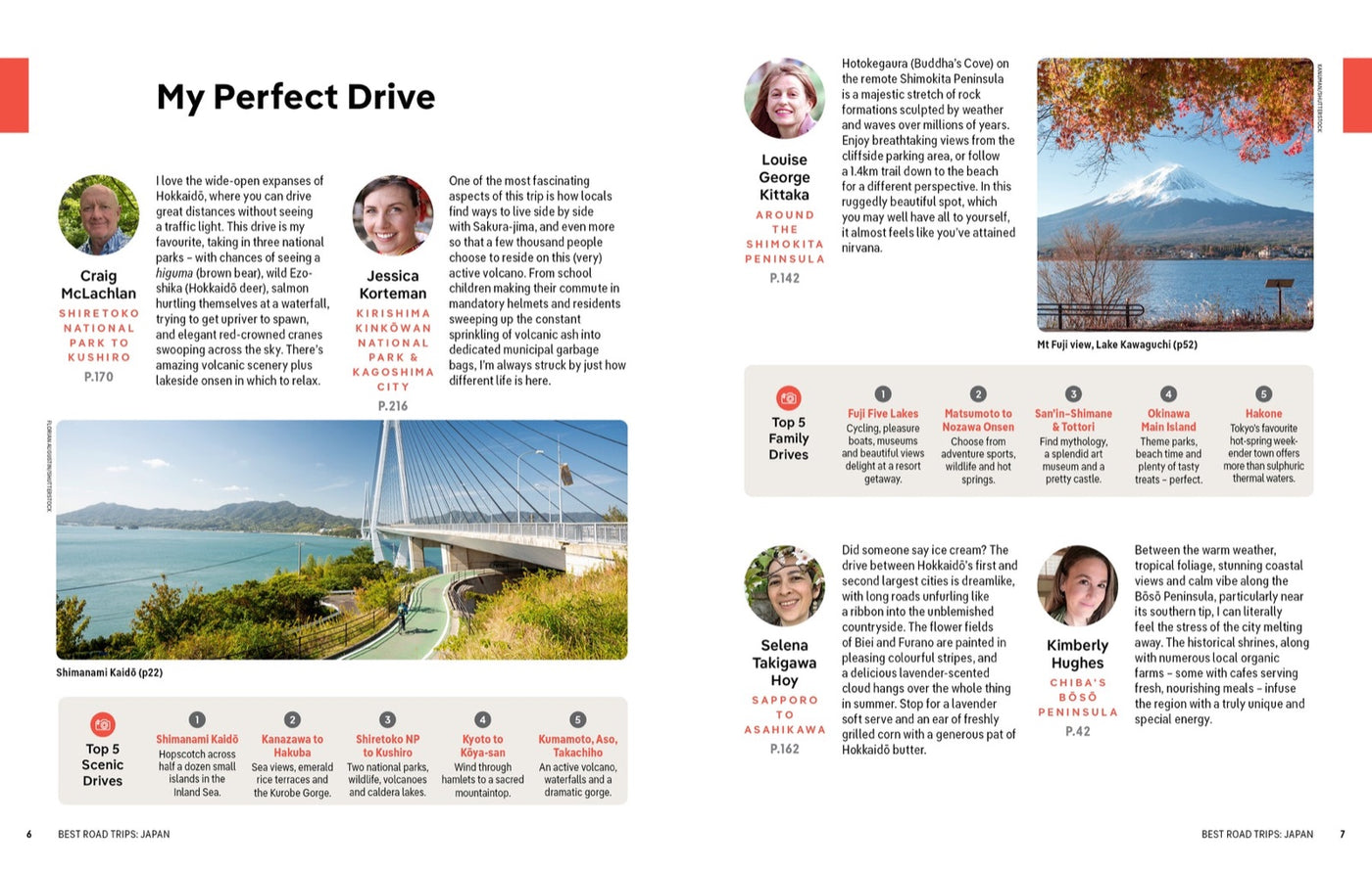 Lonely Planet Best Road Trips Japan inside page 3