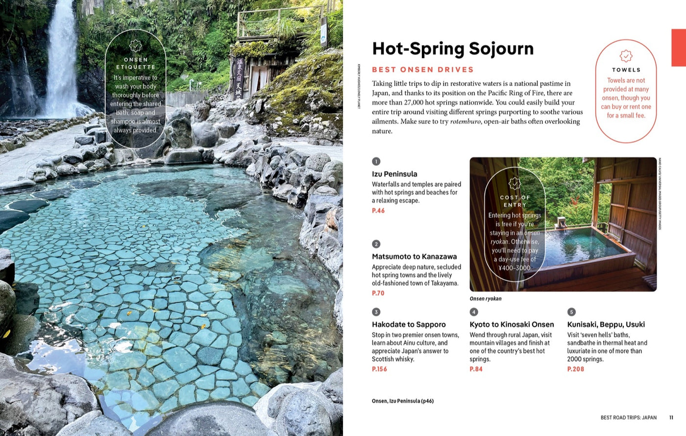 Lonely Planet Best Road Trips Japan inside page 4