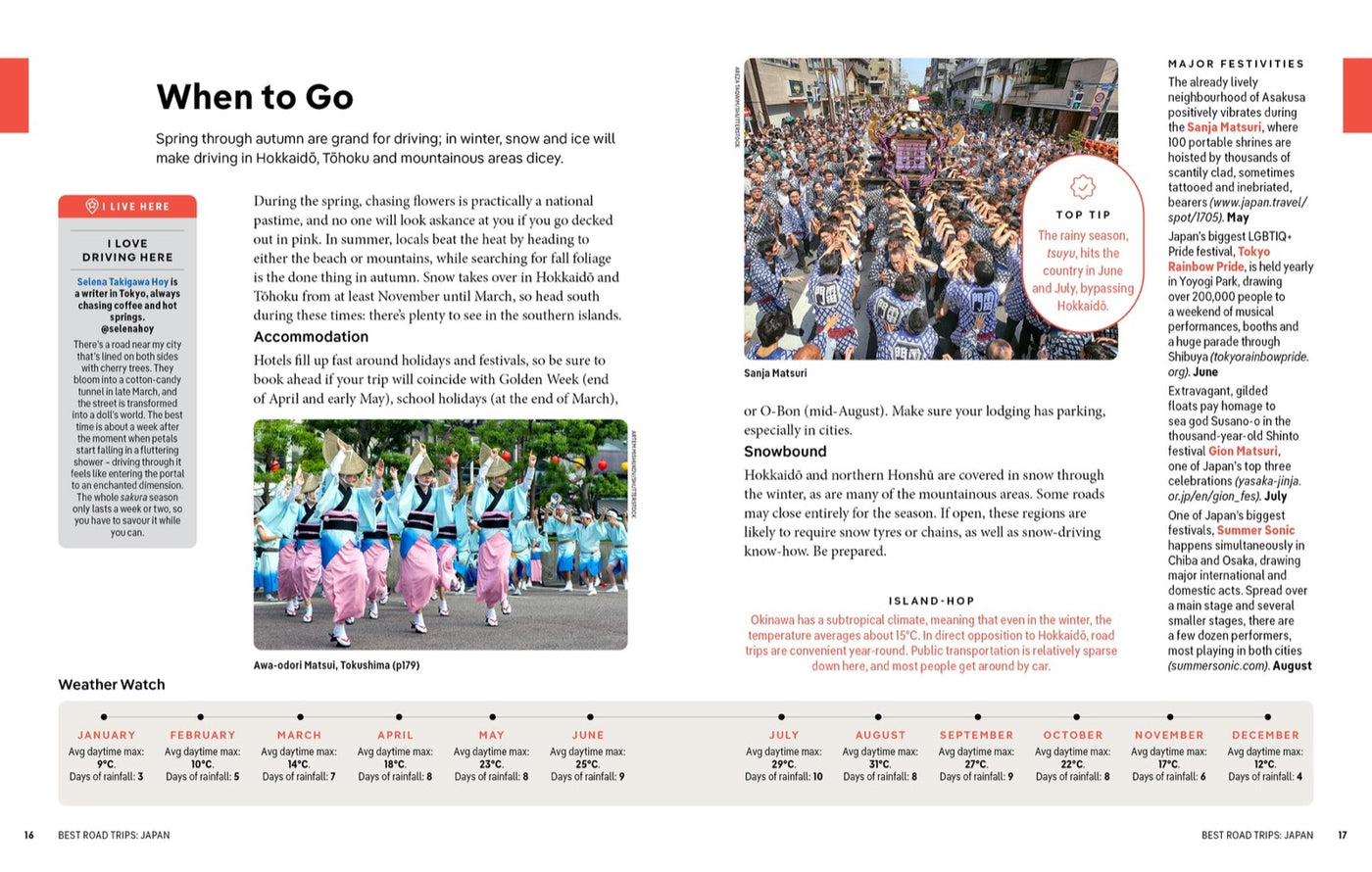 Lonely Planet Best Road Trips Japan inside page 5