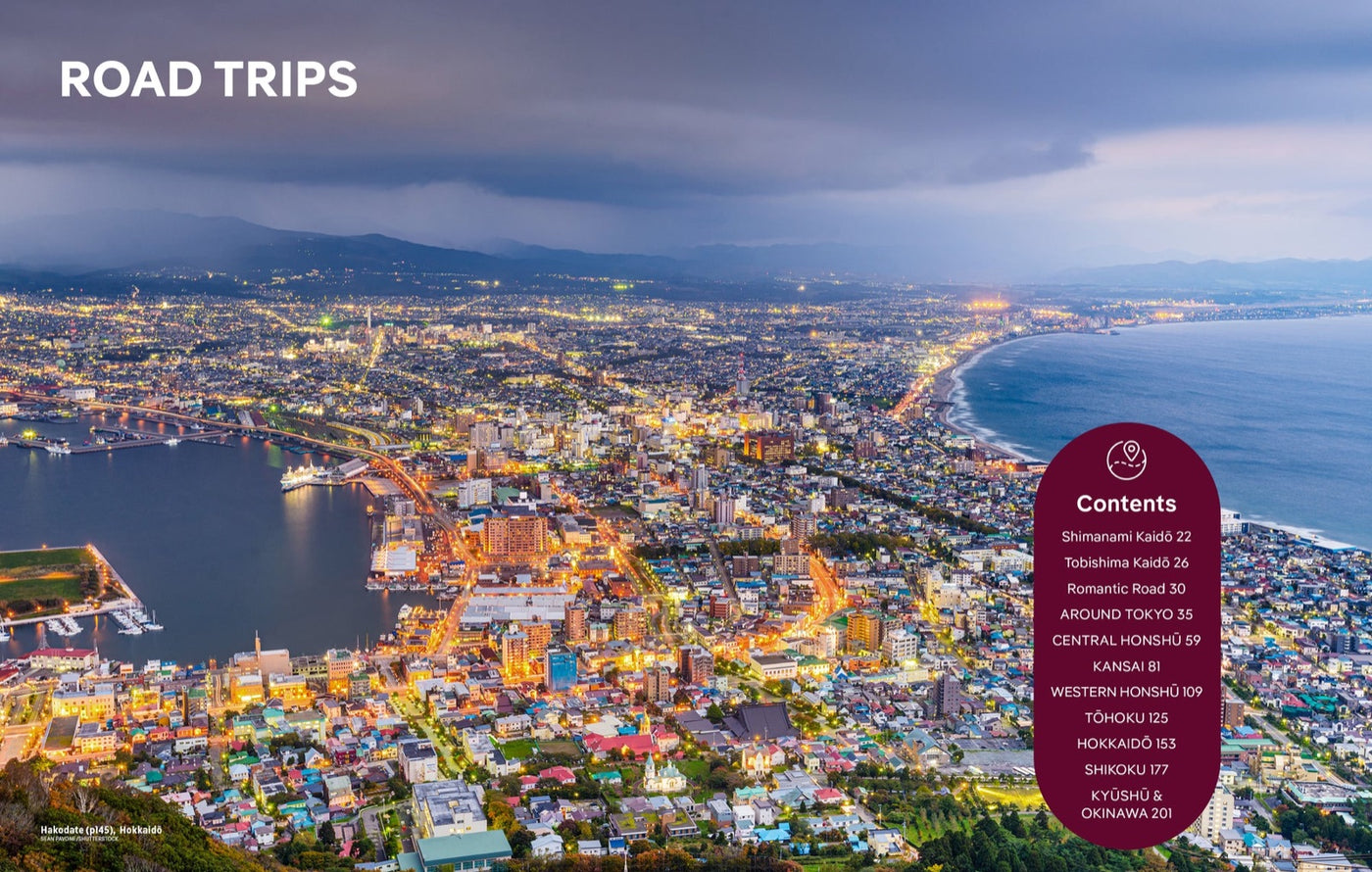 Lonely Planet Best Road Trips Japan inside page 7