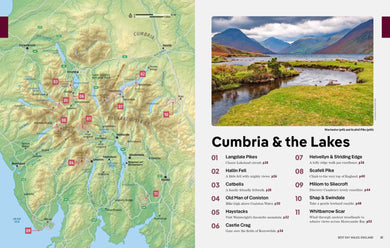 Lonely Planet Best Day Walks England inside page 7
