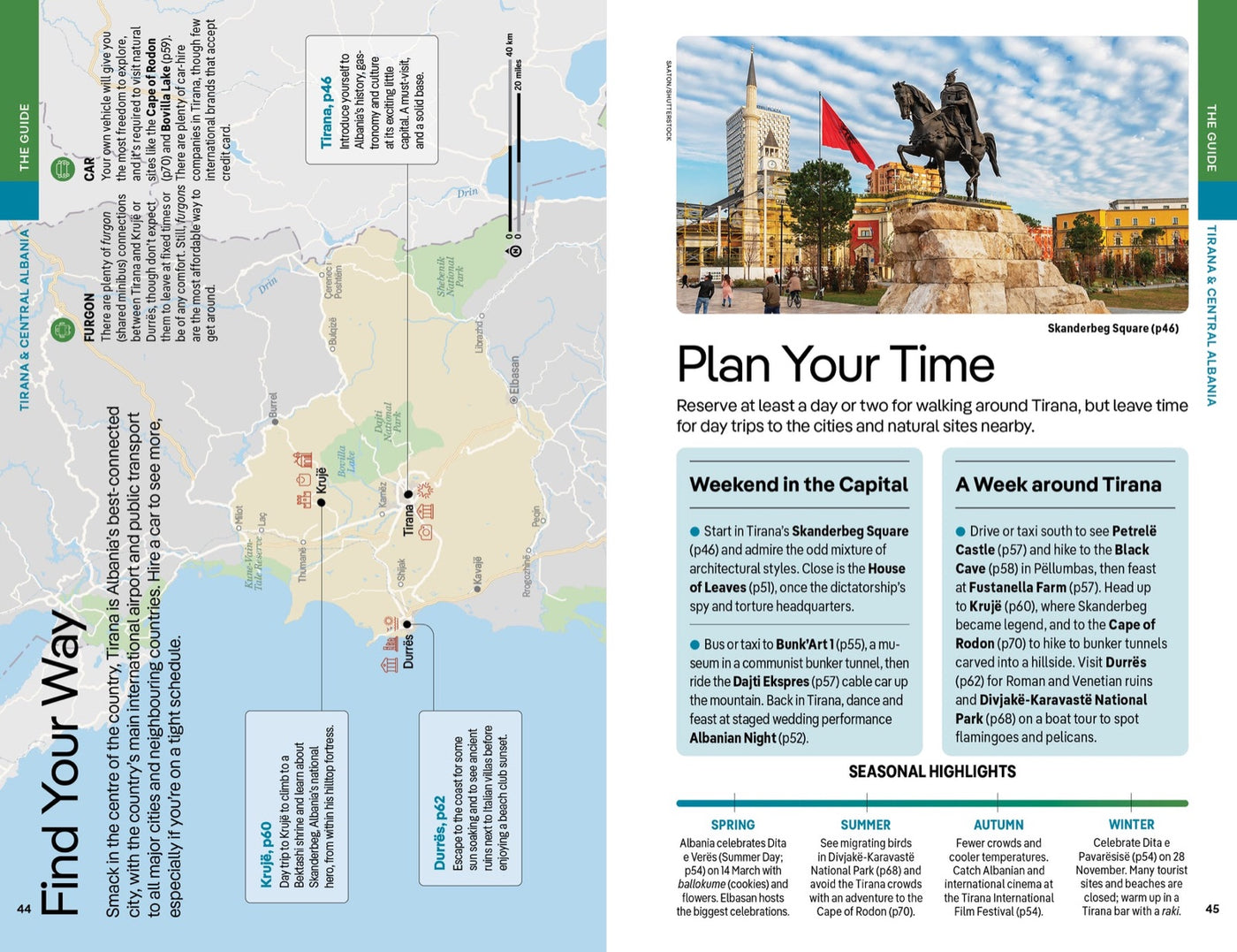 Lonely Planet Albania inside page 10