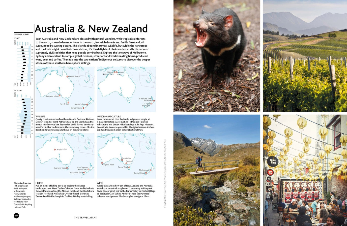Lonely Planet The Travel Atlas inside page 8