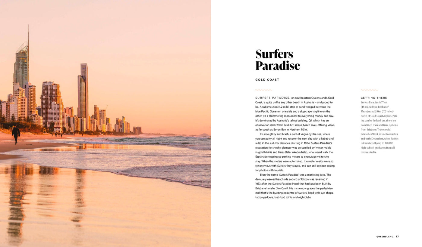 Lonely Planet Best Beaches Australia inside page 7
