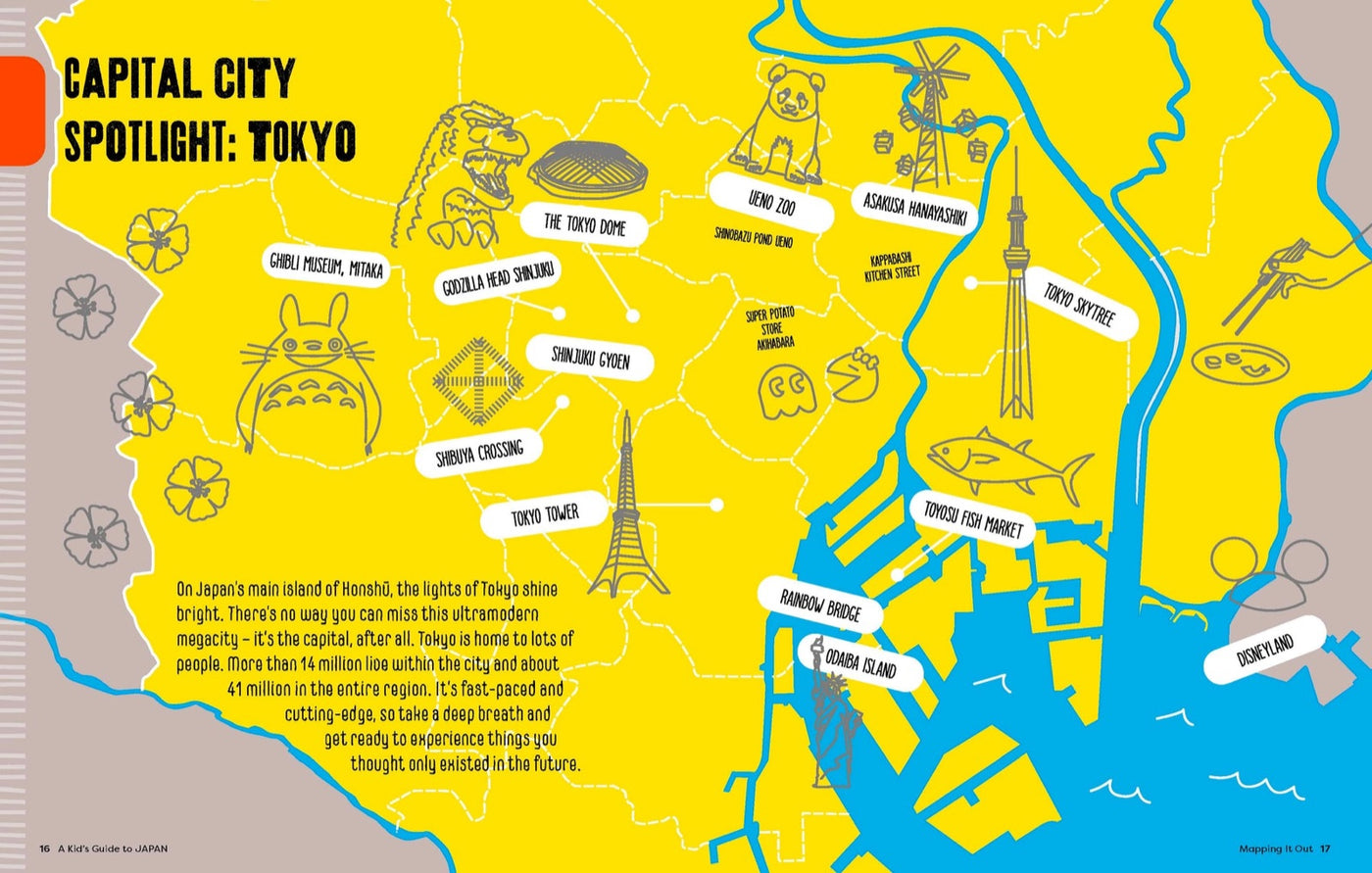 Lonely Planet Kids A Kid's Guide to Japan inside page 2
