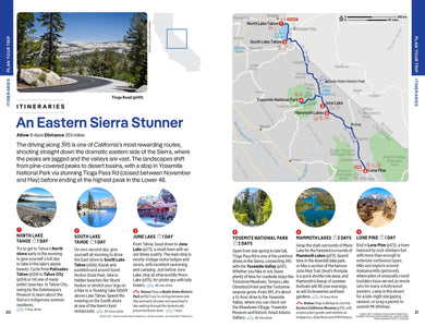 Lonely Planet Lake Tahoe, Yosemite and Central California inside page 4