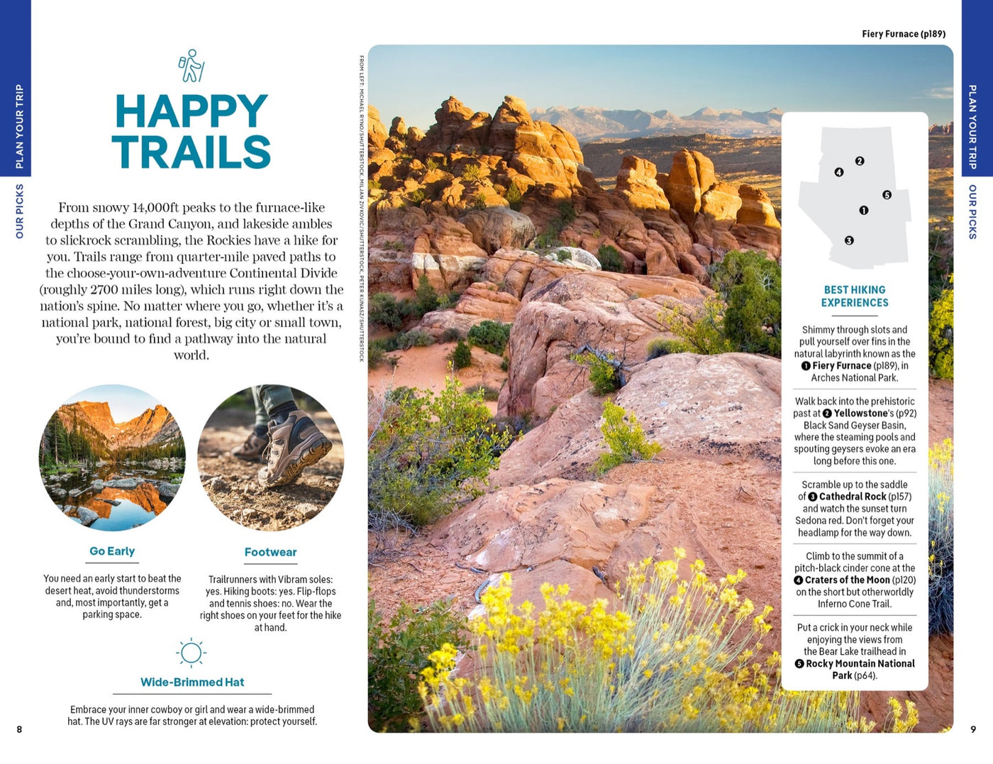 Lonely Planet American Rockies inside page 3