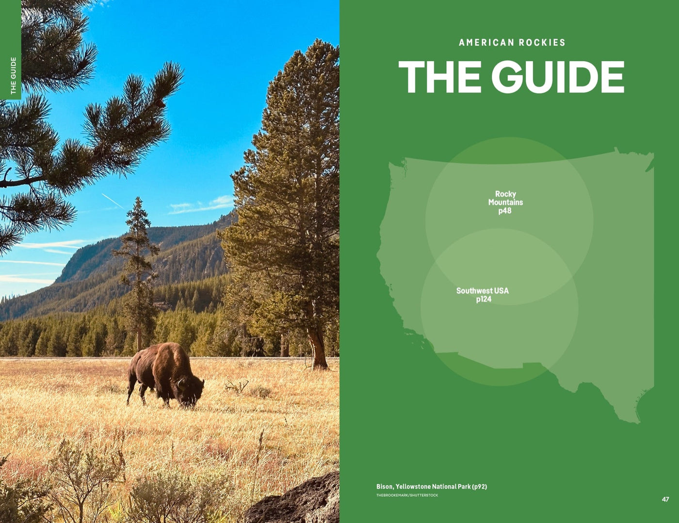 Lonely Planet American Rockies inside page 8