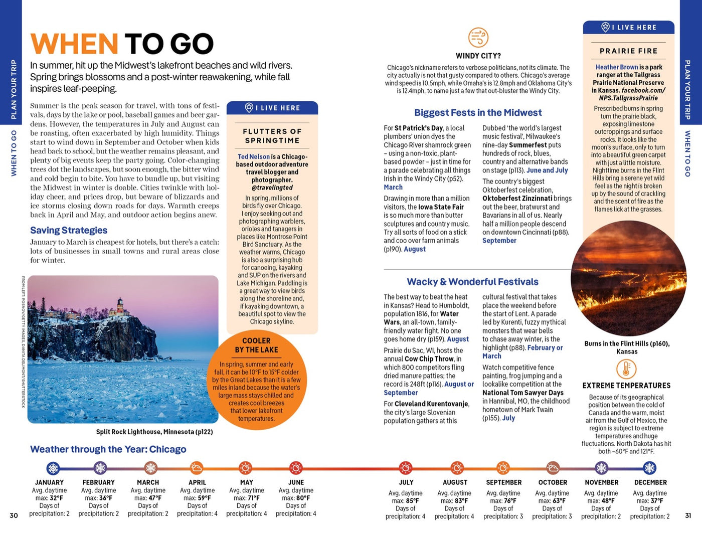 Lonely Planet Midwest USA inside page 5