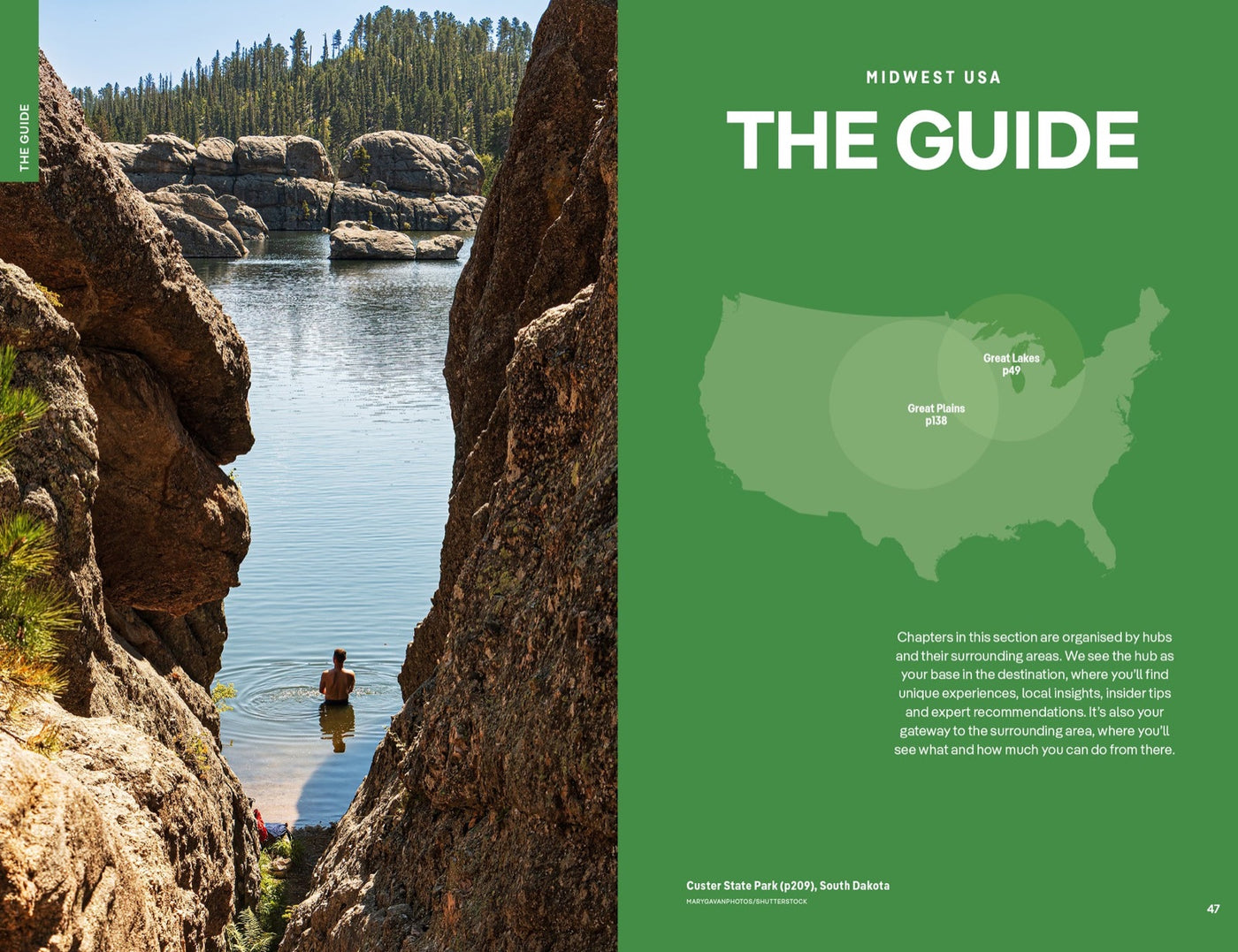 Lonely Planet Midwest USA inside page 9