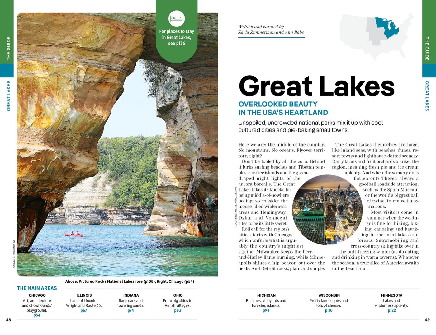 Lonely Planet Midwest USA inside page 10