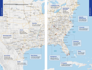 Lonely Planet American South inside page 2