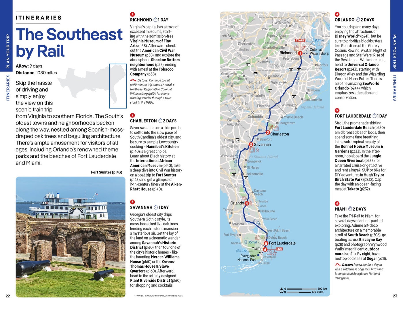 Lonely Planet American South inside page 4