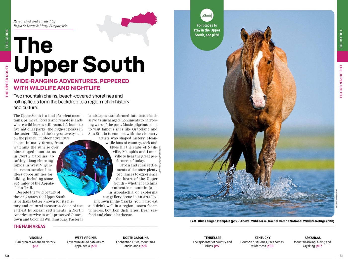 Lonely Planet American South inside page 10