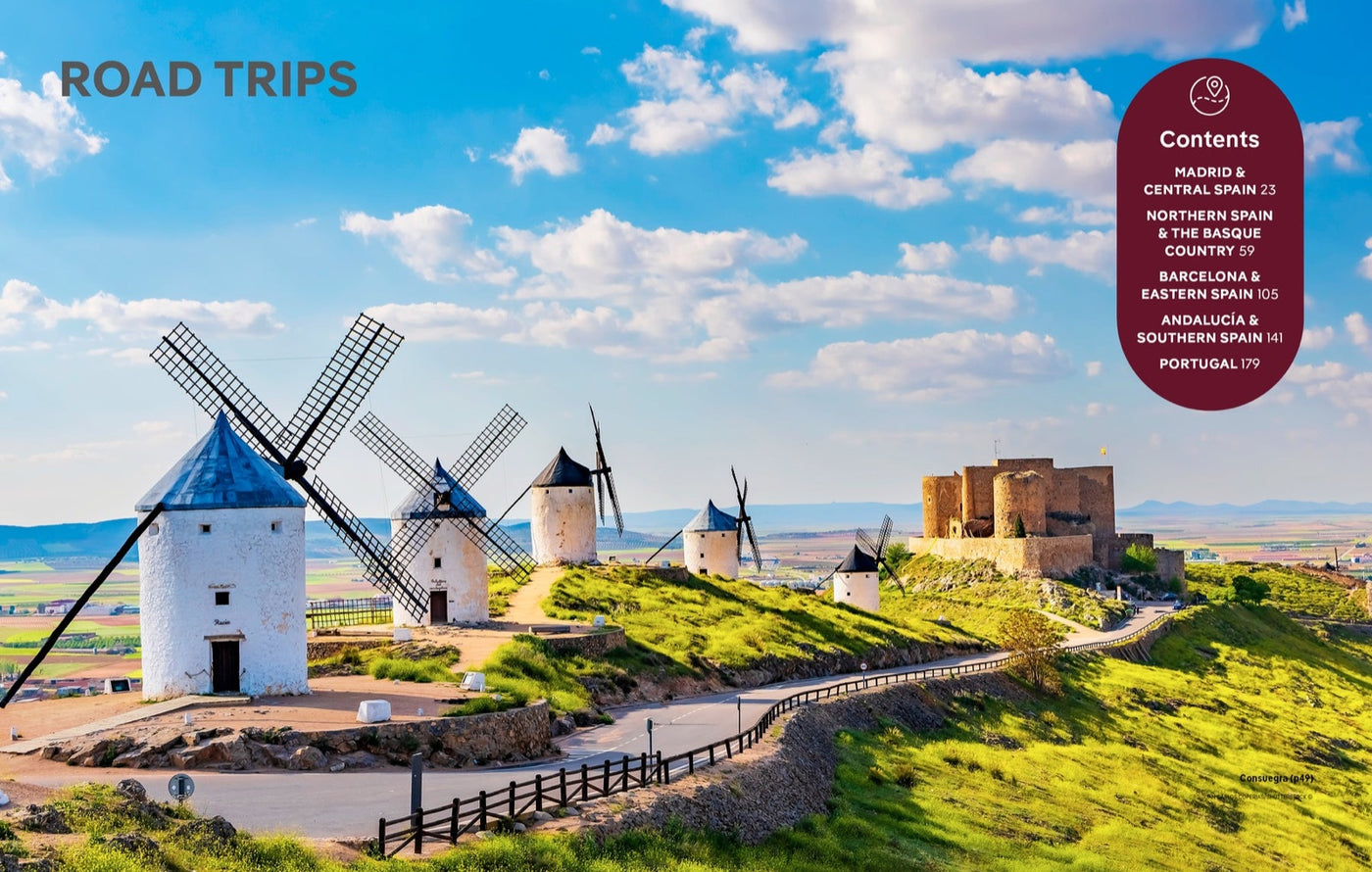 Lonely Planet Best Road Trips Spain & Portugal inside page 6