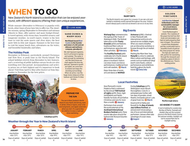 Lonely Planet New Zealand's North Island inside page 6
