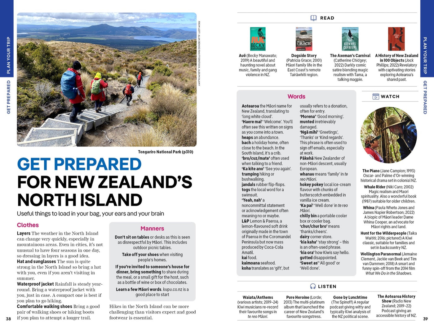 Lonely Planet New Zealand's North Island inside page 7