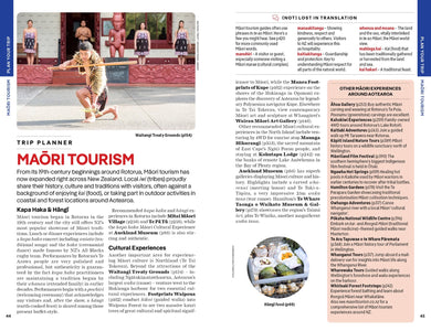 Lonely Planet New Zealand's North Island inside page 9