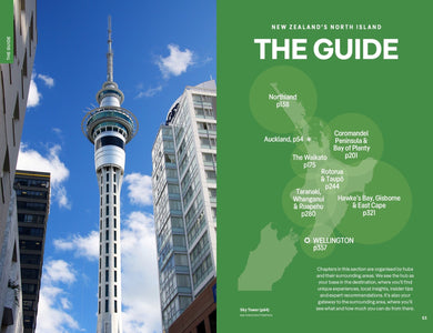 Lonely Planet New Zealand's North Island inside page 10