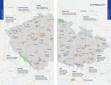 Lonely Planet Prague & Czechia inside page 3