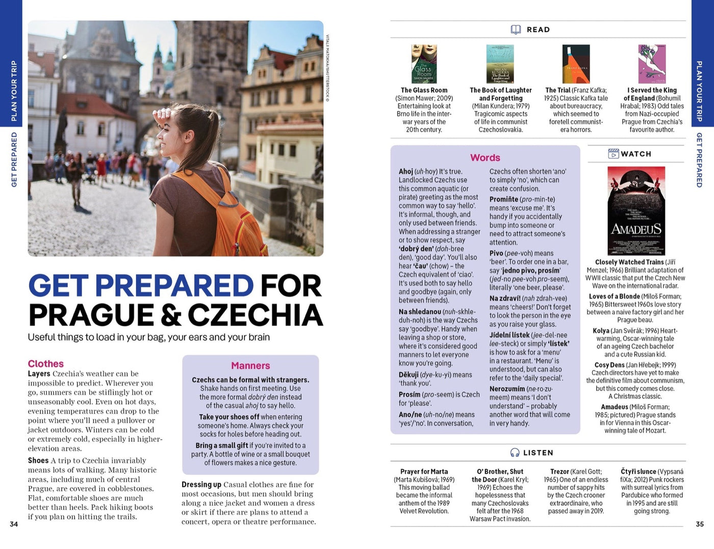 Lonely Planet Prague & Czechia inside page 7