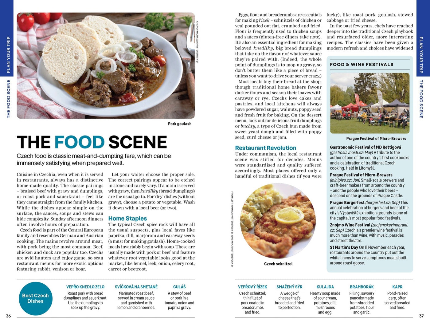 Lonely Planet Prague & Czechia inside page 8