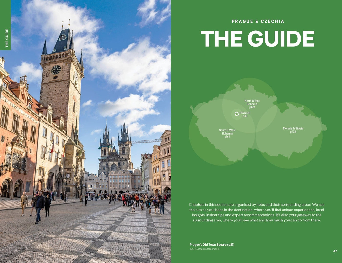 Lonely Planet Prague & Czechia inside page 9