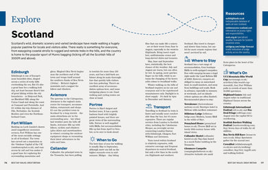 Lonely Planet Best Day Walks Great Britain inside page 7