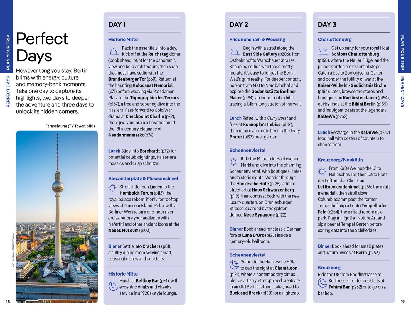 Lonely Planet Berlin inside page 3