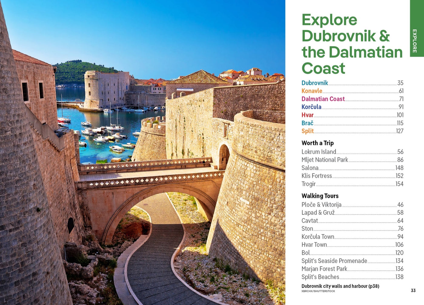 Lonely Planet Pocket Dubrovnik & the Dalmatian Coast inside page 7