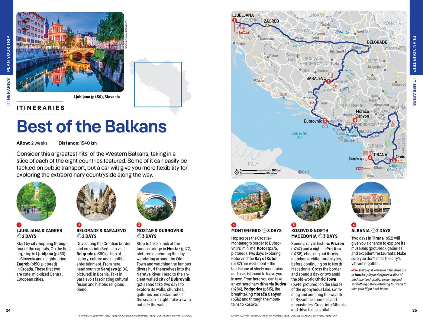 Lonely Planet Western Balkans inside page 4