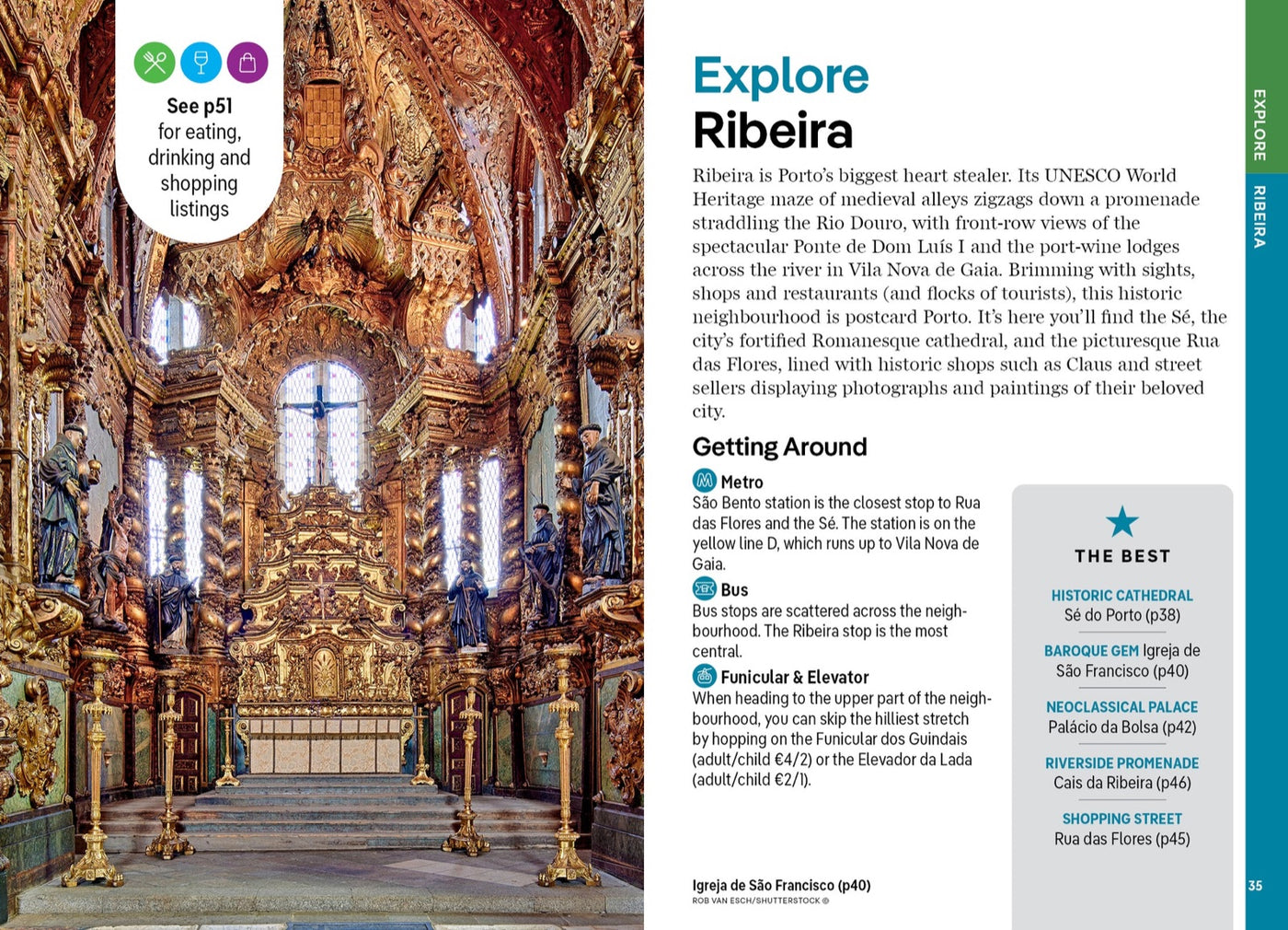Lonely Planet Pocket Porto inside page 9