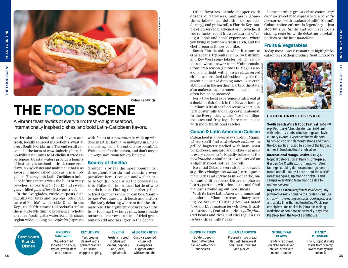 Lonely Planet Miami & the Keys inside page 8