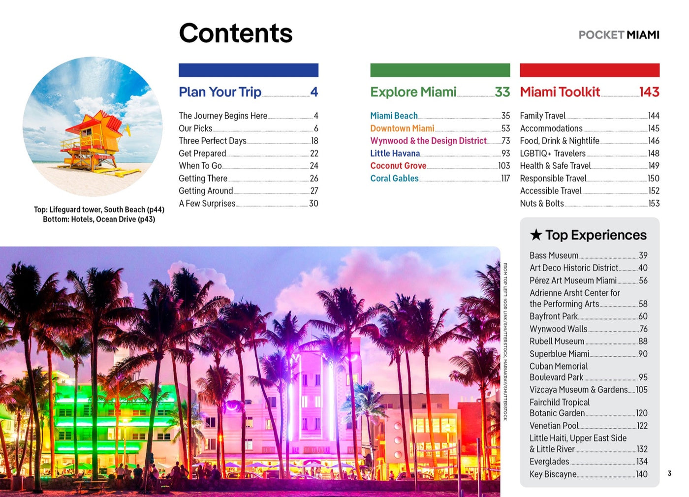 Lonely Planet Pocket Miami inside page 1