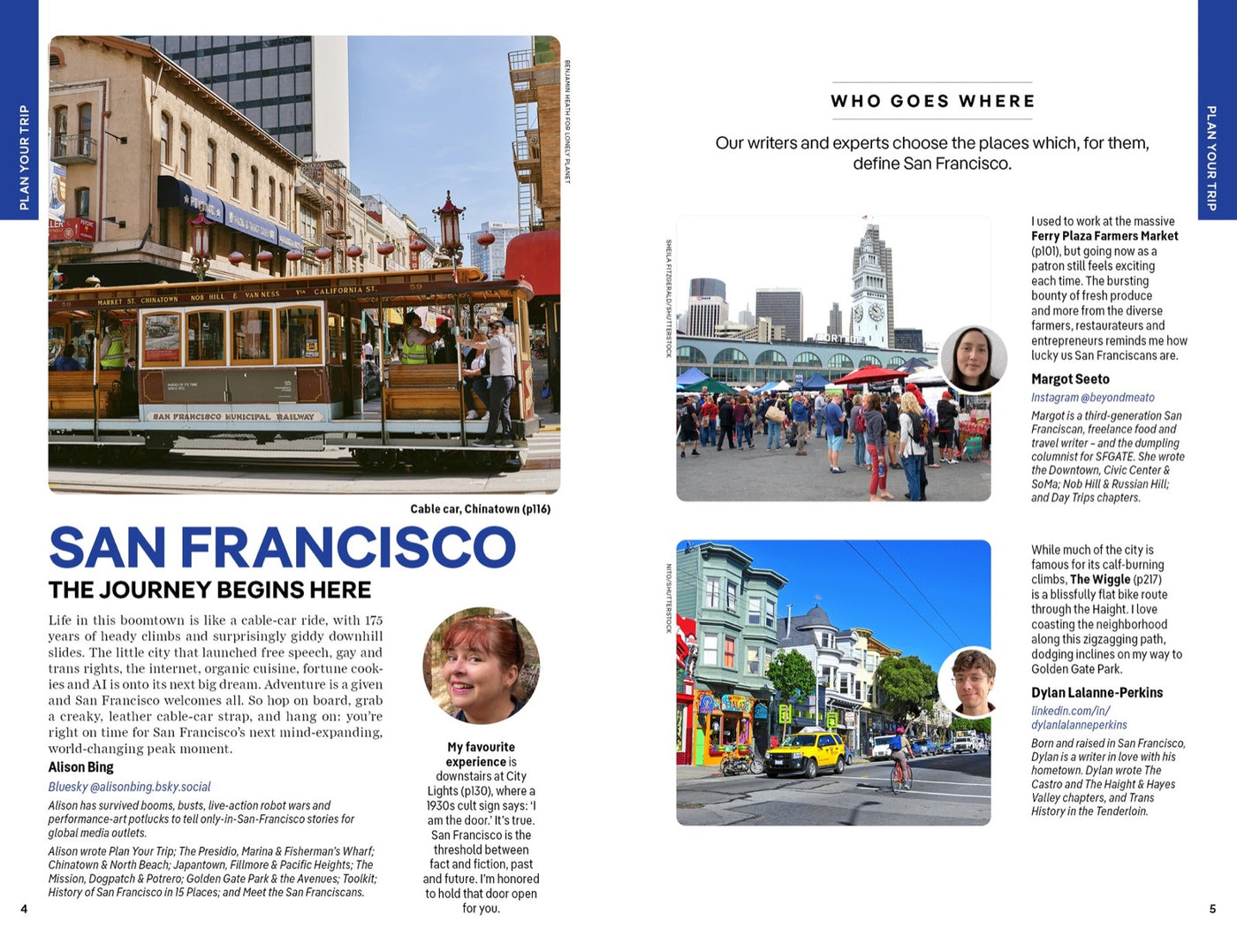 Lonely Planet San Francisco inside page 1