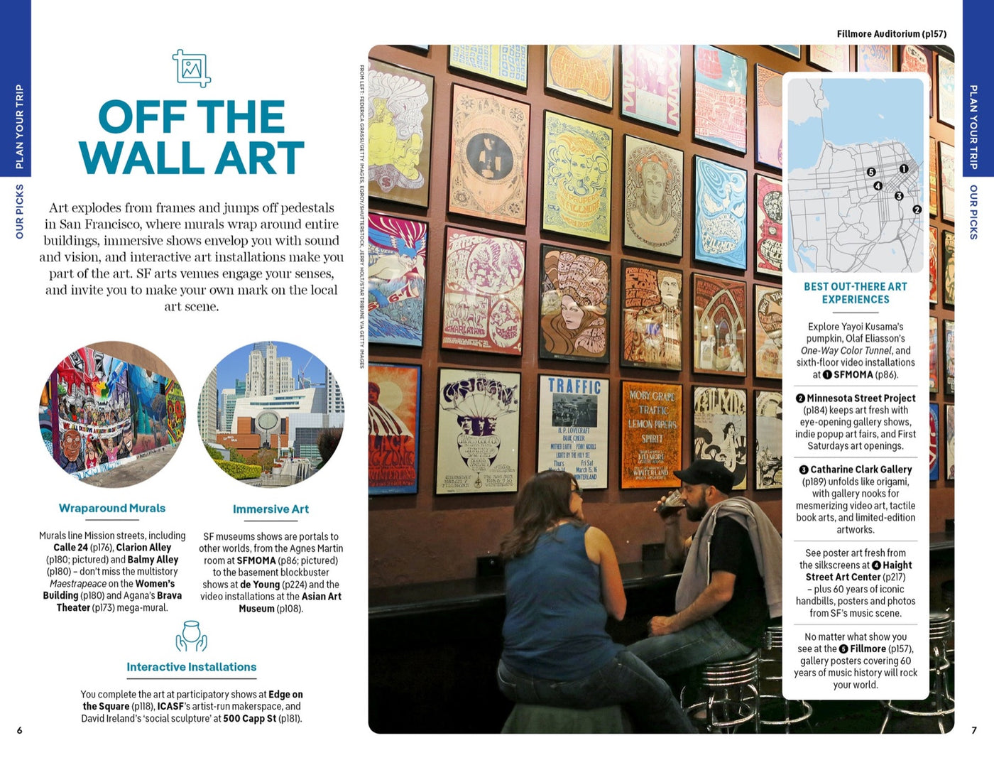 Lonely Planet San Francisco inside page 2