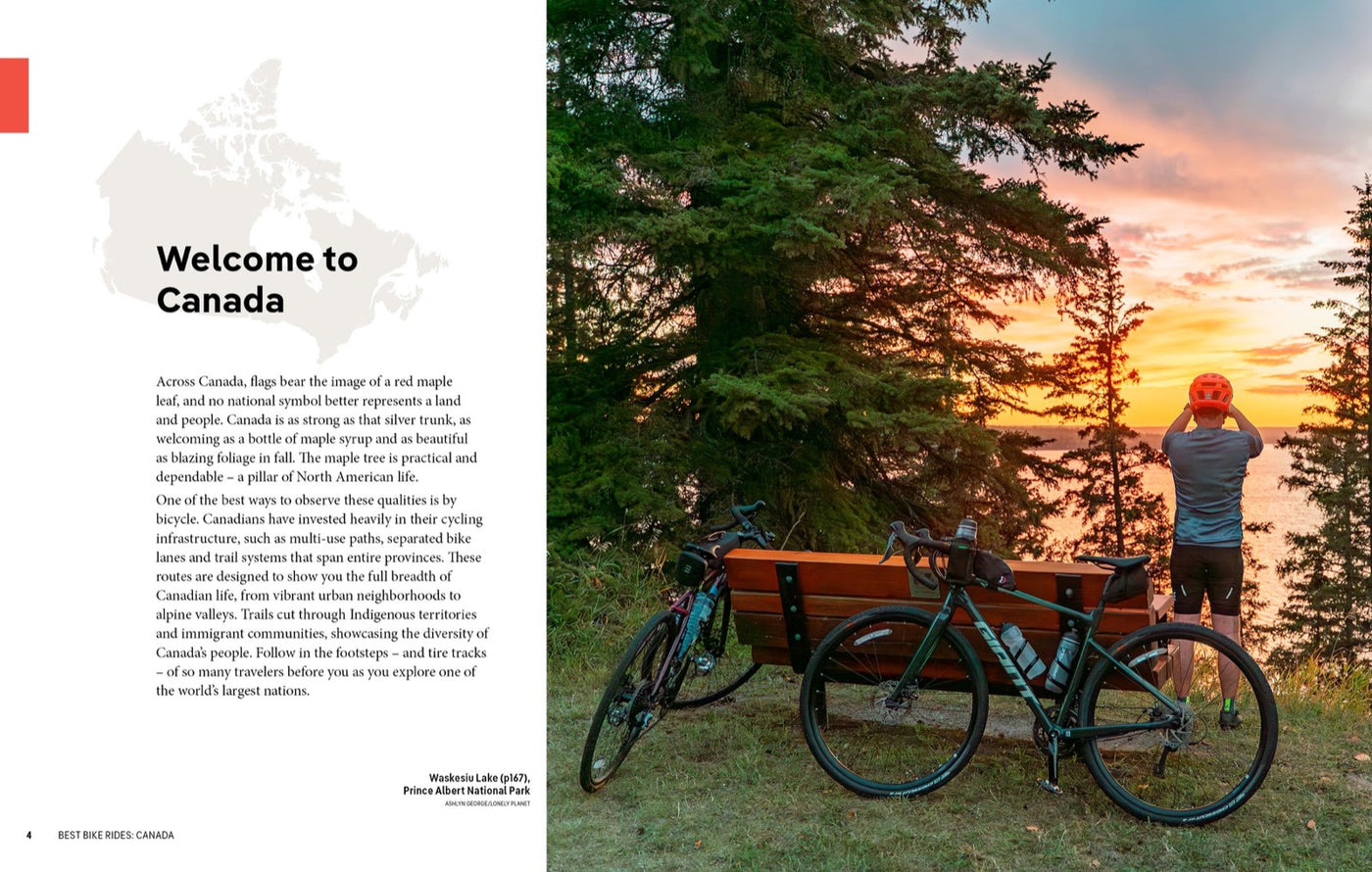 Lonely Planet Best Bike Rides Canada inside page 1