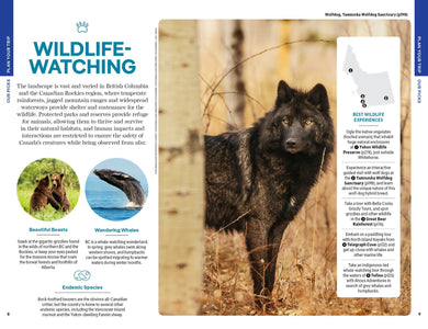 Lonely Planet British Columbia & the Canadian Rockies inside page 3