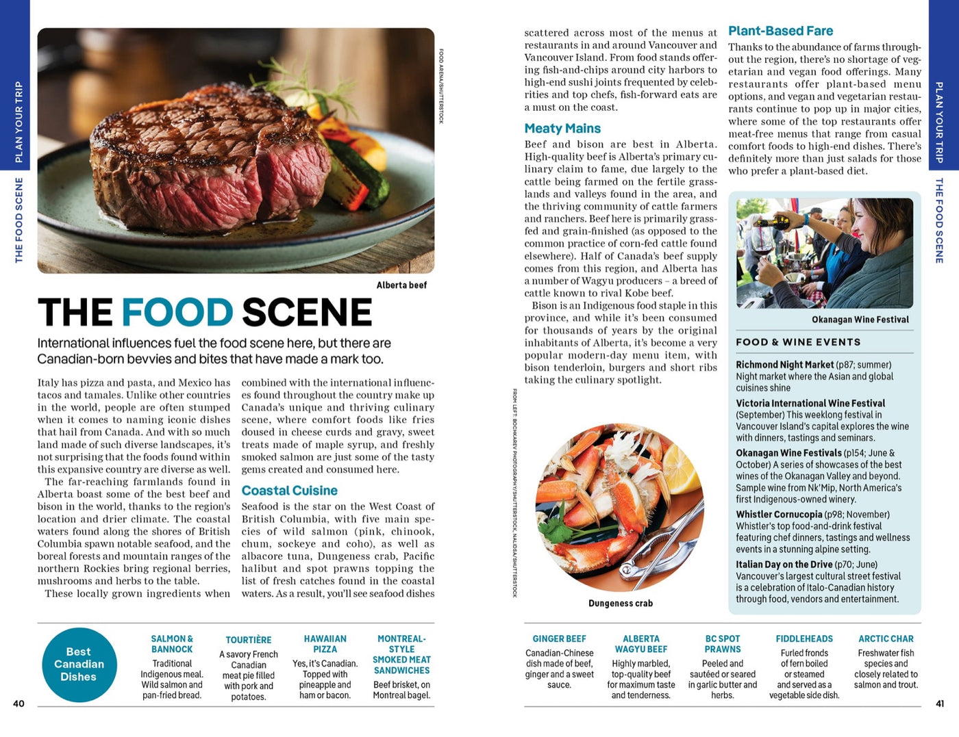 Lonely Planet British Columbia & the Canadian Rockies inside page 7
