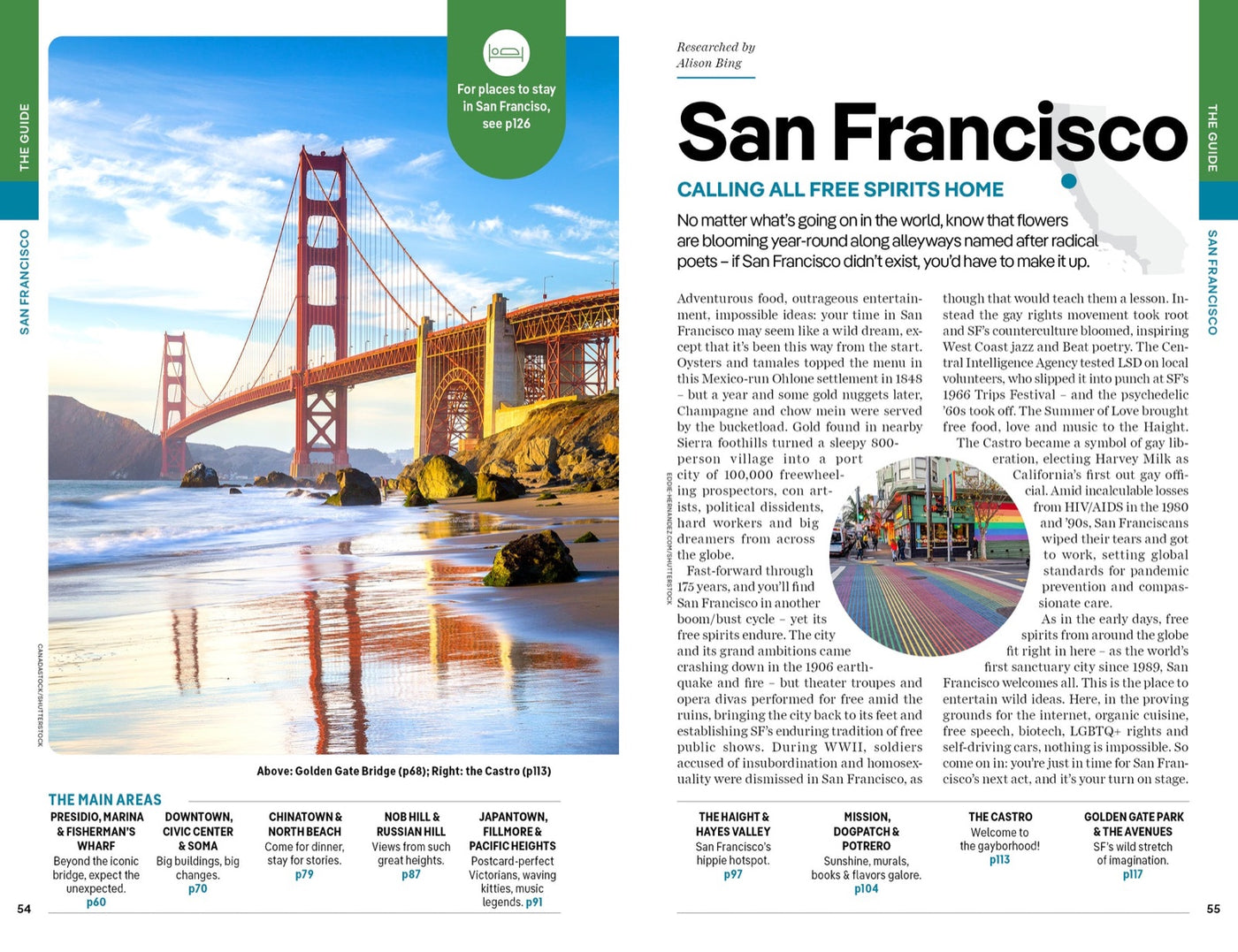 Lonely Planet California inside page 9