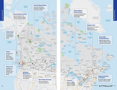 Lonely Planet Canada inside page 3