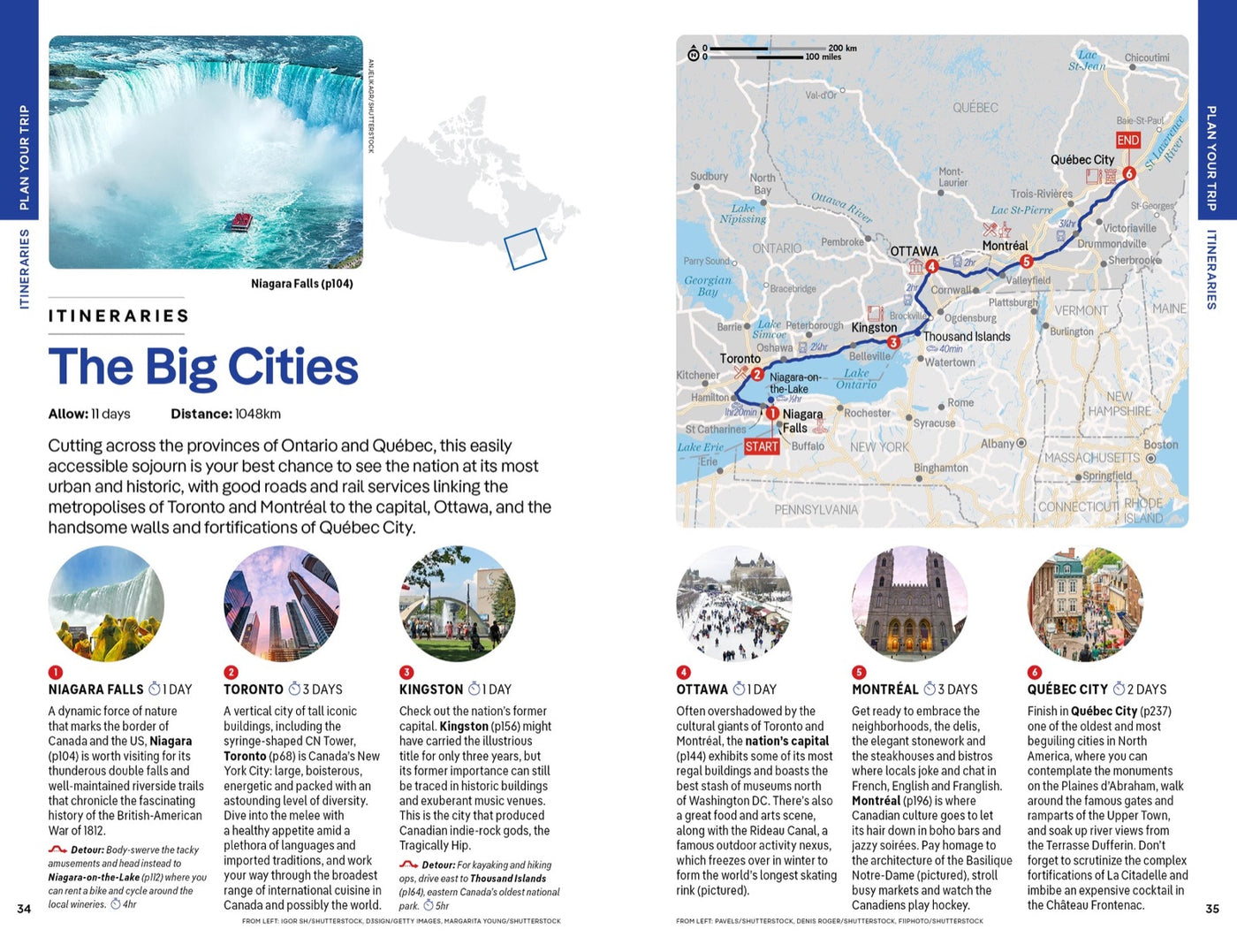 Lonely Planet Canada inside page 5