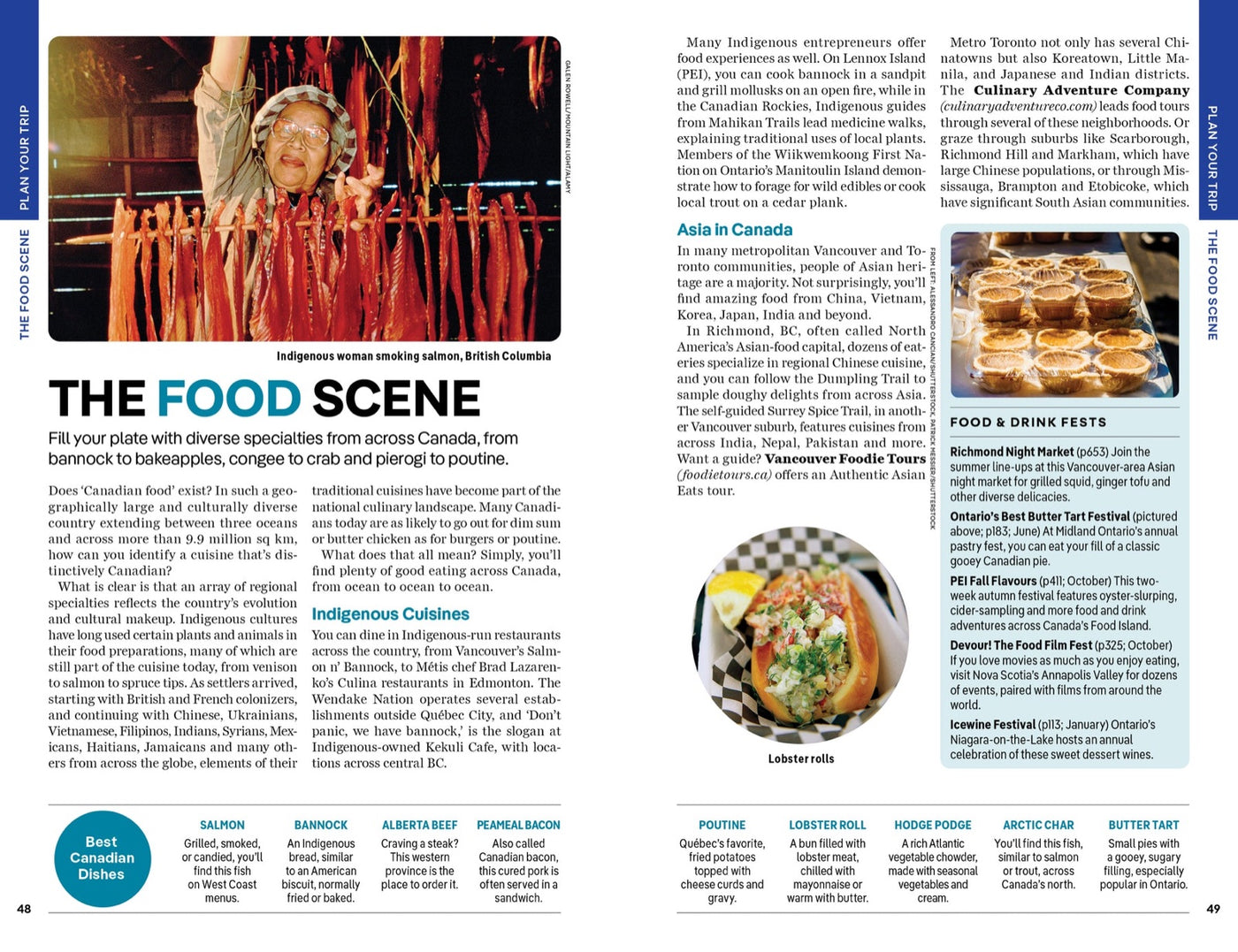Lonely Planet Canada inside page 8