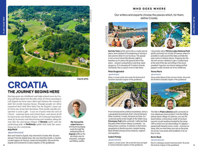 Lonely Planet Croatia inside page 1