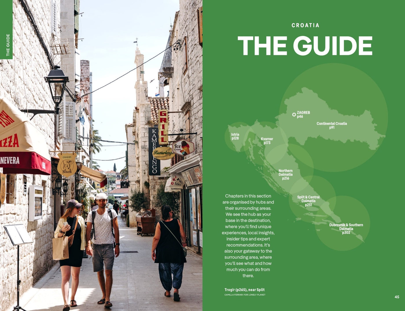 Lonely Planet Croatia inside page 9