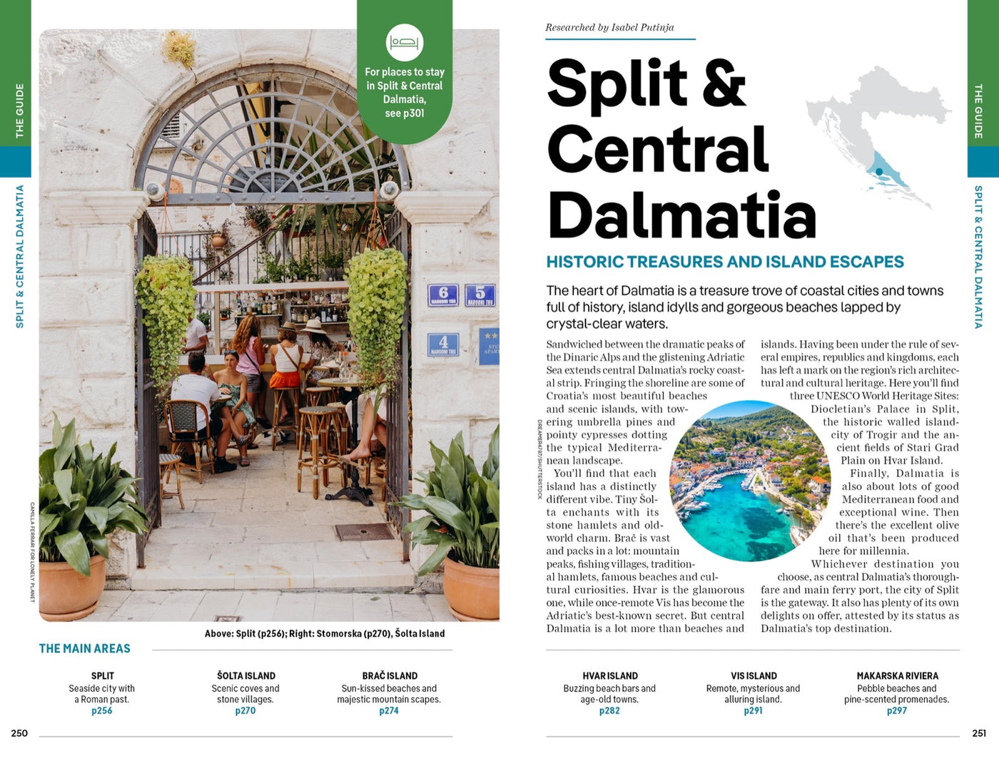 Lonely Planet Croatia inside page 10