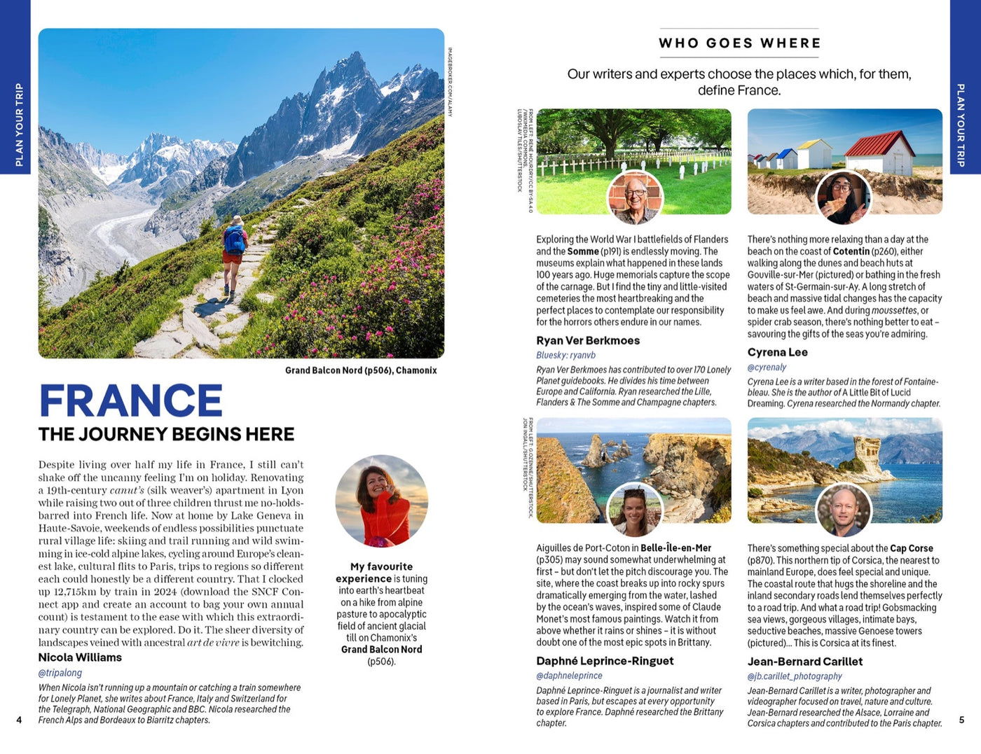 Lonely Planet France inside page 1