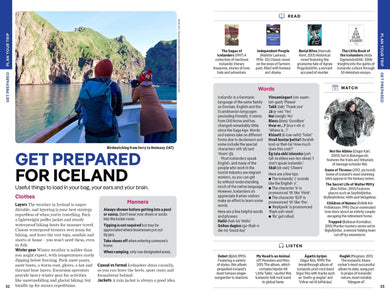 Lonely Planet Iceland inside page 6
