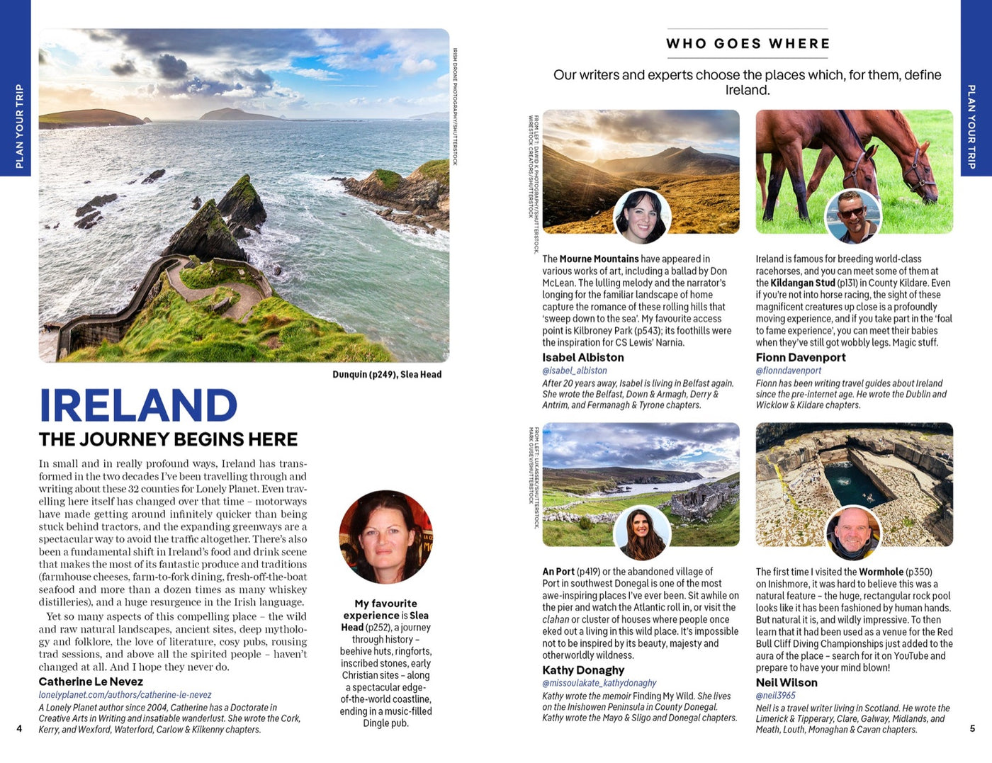 Lonely Planet Ireland inside page 1