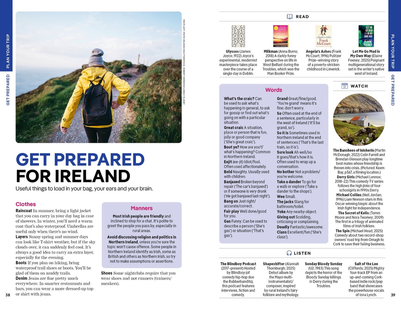 Lonely Planet Ireland inside page 6